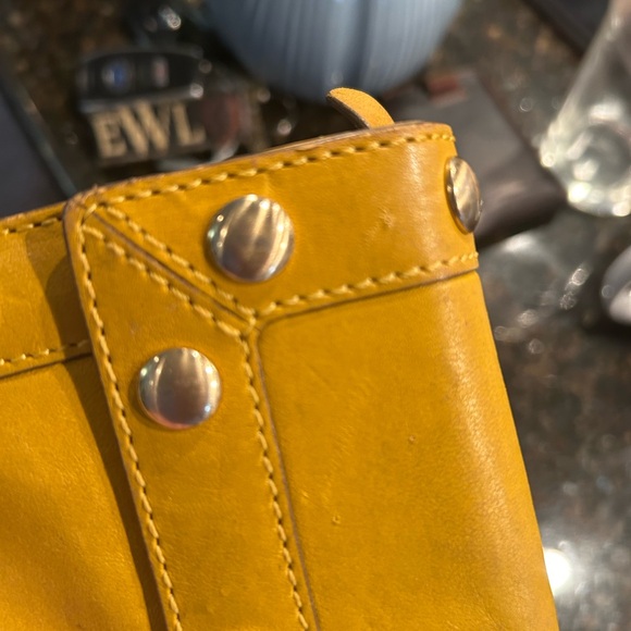 Michael Kors Yellow Stud Wallet - Picture 5 of 12
